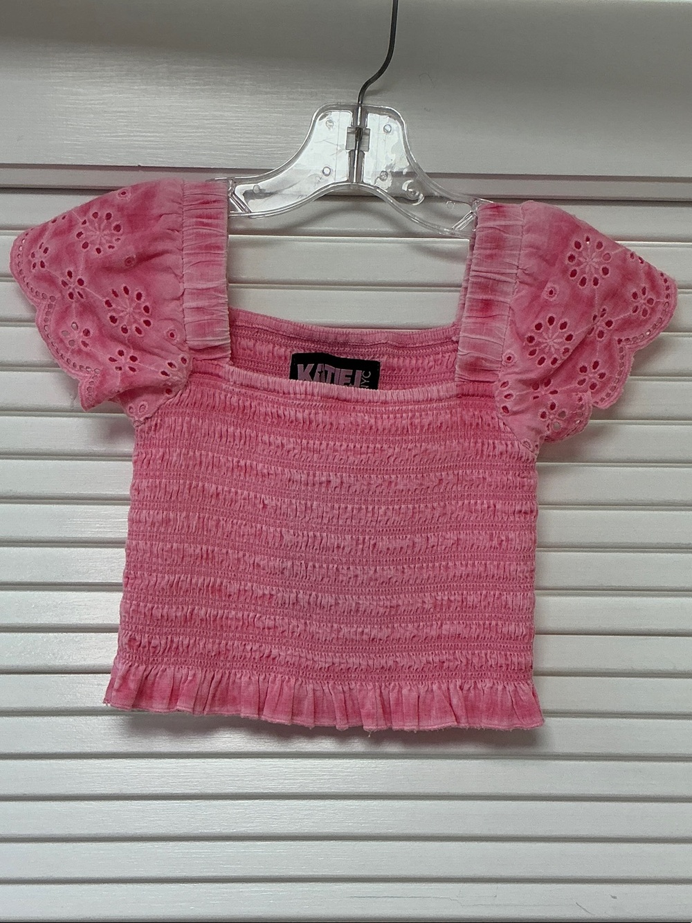 FAYE TOP - STONE PINK